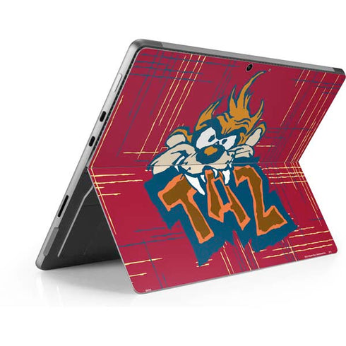 Looney Tunes Tasmanian Devil Bite Surface Pro 9 Skin