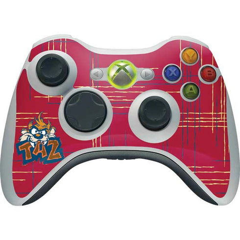 Looney Tunes Tasmanian Devil Bite Xbox 360 Wireless Controller Skin