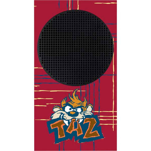 Looney Tunes Tasmanian Devil Bite Xbox Series S Console Skin