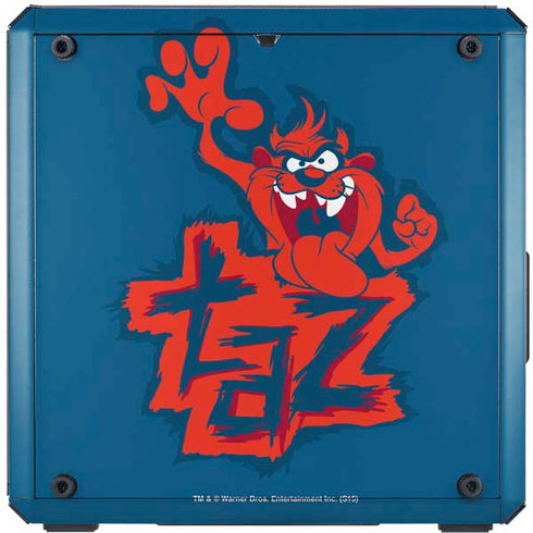 Looney Tunes Tasmanian Devil Blue Cooler Master MasterBox Q300L Mini Tower Skin