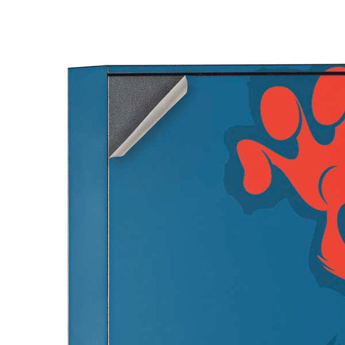 Looney Tunes Tasmanian Devil Blue Corsair 4000D Tempered Glass Mid-Tower ATX Case Skin