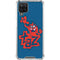 Looney Tunes Tasmanian Devil Blue Galaxy A12 Clear Case
