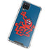 Looney Tunes Tasmanian Devil Blue Galaxy A12 Clear Case