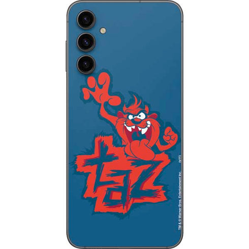 Looney Tunes Tasmanian Devil Blue Galaxy A14 5G Skin