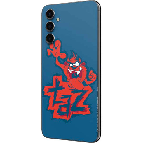 Looney Tunes Tasmanian Devil Blue Galaxy A14 5G Skin