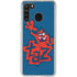 Looney Tunes Tasmanian Devil Blue Galaxy A21 Clear Case