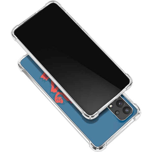 Looney Tunes Tasmanian Devil Blue Galaxy A32 5G Clear Case