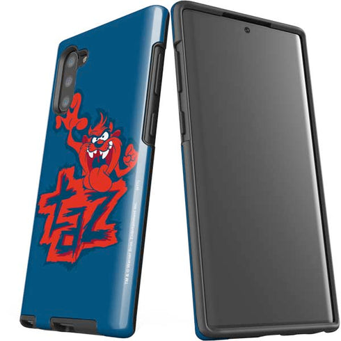 Looney Tunes Tasmanian Devil Blue Galaxy Note 10 Pro Case
