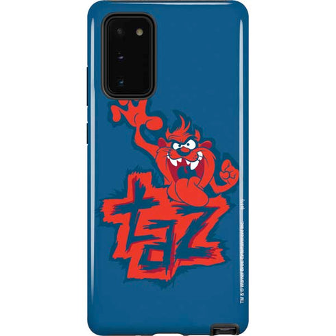 Looney Tunes Tasmanian Devil Blue Galaxy Note20 5G Pro Case