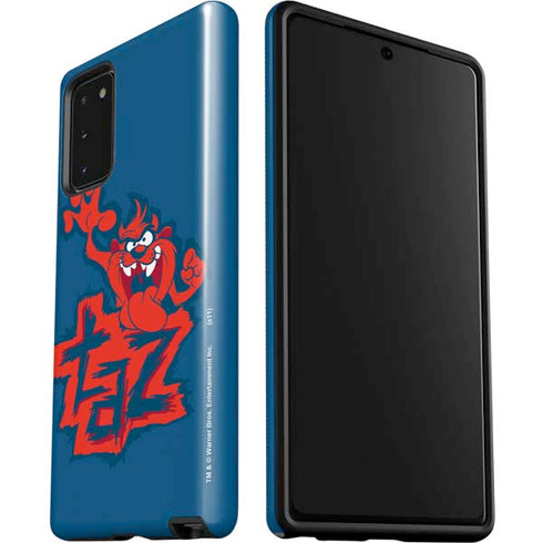 Looney Tunes Tasmanian Devil Blue Galaxy Note20 5G Pro Case