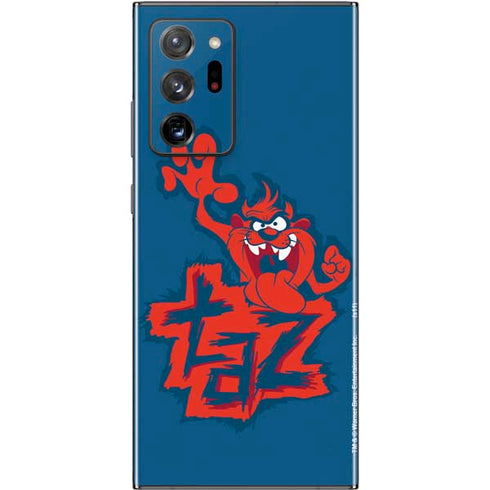 Looney Tunes Tasmanian Devil Blue Galaxy Note20 Ultra 5G Skin