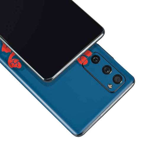 Looney Tunes Tasmanian Devil Blue Galaxy S20 Fan Edition Skin