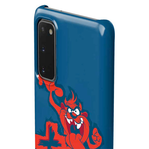 Looney Tunes Tasmanian Devil Blue Galaxy S20 Lite Case