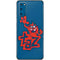 Looney Tunes Tasmanian Devil Blue Galaxy S20 Skin