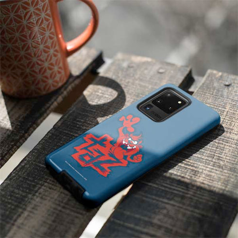 Looney Tunes Tasmanian Devil Blue Galaxy S20 Ultra 5G Pro Case