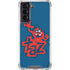Looney Tunes Tasmanian Devil Blue Galaxy S21 5G Clear Case