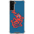 Looney Tunes Tasmanian Devil Blue Galaxy S22 Plus Clear Case