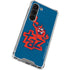 Looney Tunes Tasmanian Devil Blue Galaxy S23 Clear Case