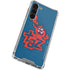 Looney Tunes Tasmanian Devil Blue Galaxy S23 Plus Clear Case