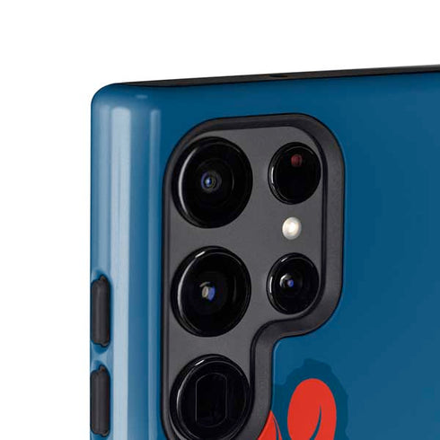 Looney Tunes Tasmanian Devil Blue Galaxy S24 Ultra Impact Case