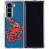 Looney Tunes Tasmanian Devil Blue Galaxy Z Fold5 5G Clear Case