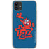 Looney Tunes Tasmanian Devil Blue iPhone 11 Clear Case