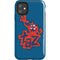 Looney Tunes Tasmanian Devil Blue iPhone 11 Impact Case