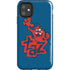 Looney Tunes Tasmanian Devil Blue iPhone 11 Impact Case