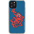 Looney Tunes Tasmanian Devil Blue iPhone 11 Pro Clear Case