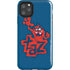 Looney Tunes Tasmanian Devil Blue iPhone 11 Pro Max Impact Case