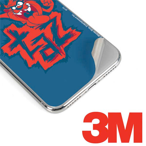 Looney Tunes Tasmanian Devil Blue iPhone 11 Pro Skin