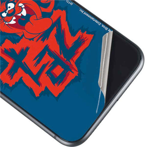 Looney Tunes Tasmanian Devil Blue iPhone 11 Skin