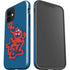 Looney Tunes Tasmanian Devil Blue iPhone 12 Impact Case