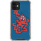 Looney Tunes Tasmanian Devil Blue iPhone 12 Mini Clear Case