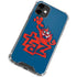 Looney Tunes Tasmanian Devil Blue iPhone 12 Mini Clear Case