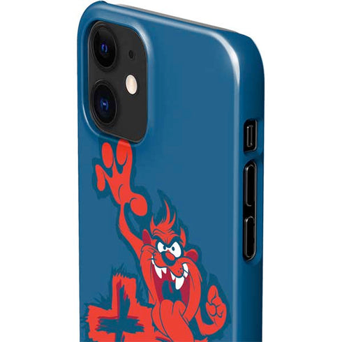 Looney Tunes Tasmanian Devil Blue iPhone 12 Mini Lite Case
