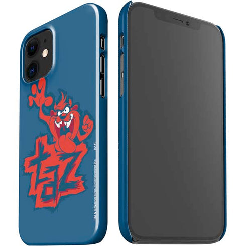 Looney Tunes Tasmanian Devil Blue iPhone 12 Mini Lite Case