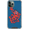 Looney Tunes Tasmanian Devil Blue iPhone 12 Pro Clear Case