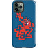 Looney Tunes Tasmanian Devil Blue iPhone 12 Pro Impact Case