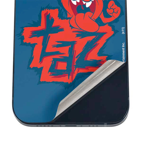 Looney Tunes Tasmanian Devil Blue iPhone 12 Skin