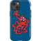 Looney Tunes Tasmanian Devil Blue iPhone 13 Impact Case