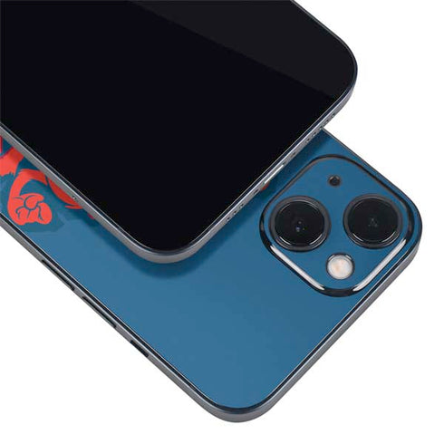 Looney Tunes Tasmanian Devil Blue iPhone 13 Mini Skin