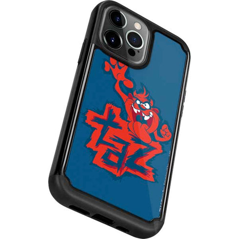 Looney Tunes Tasmanian Devil Blue iPhone 13 Pro Cargo Case