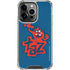 Looney Tunes Tasmanian Devil Blue iPhone 13 Pro Clear Case