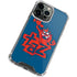 Looney Tunes Tasmanian Devil Blue iPhone 13 Pro Clear Case