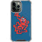 Looney Tunes Tasmanian Devil Blue iPhone 13 Pro Max Clear Case