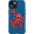 Looney Tunes Tasmanian Devil Blue iPhone 15 Plus Impact Case