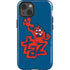 Looney Tunes Tasmanian Devil Blue iPhone 15 Impact Case