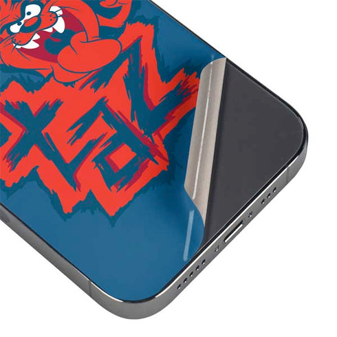 Looney Tunes Tasmanian Devil Blue iPhone 14 Pro Skin