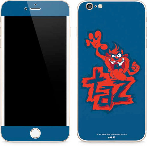 Looney Tunes Tasmanian Devil Blue iPhone 6/6s Plus Skin